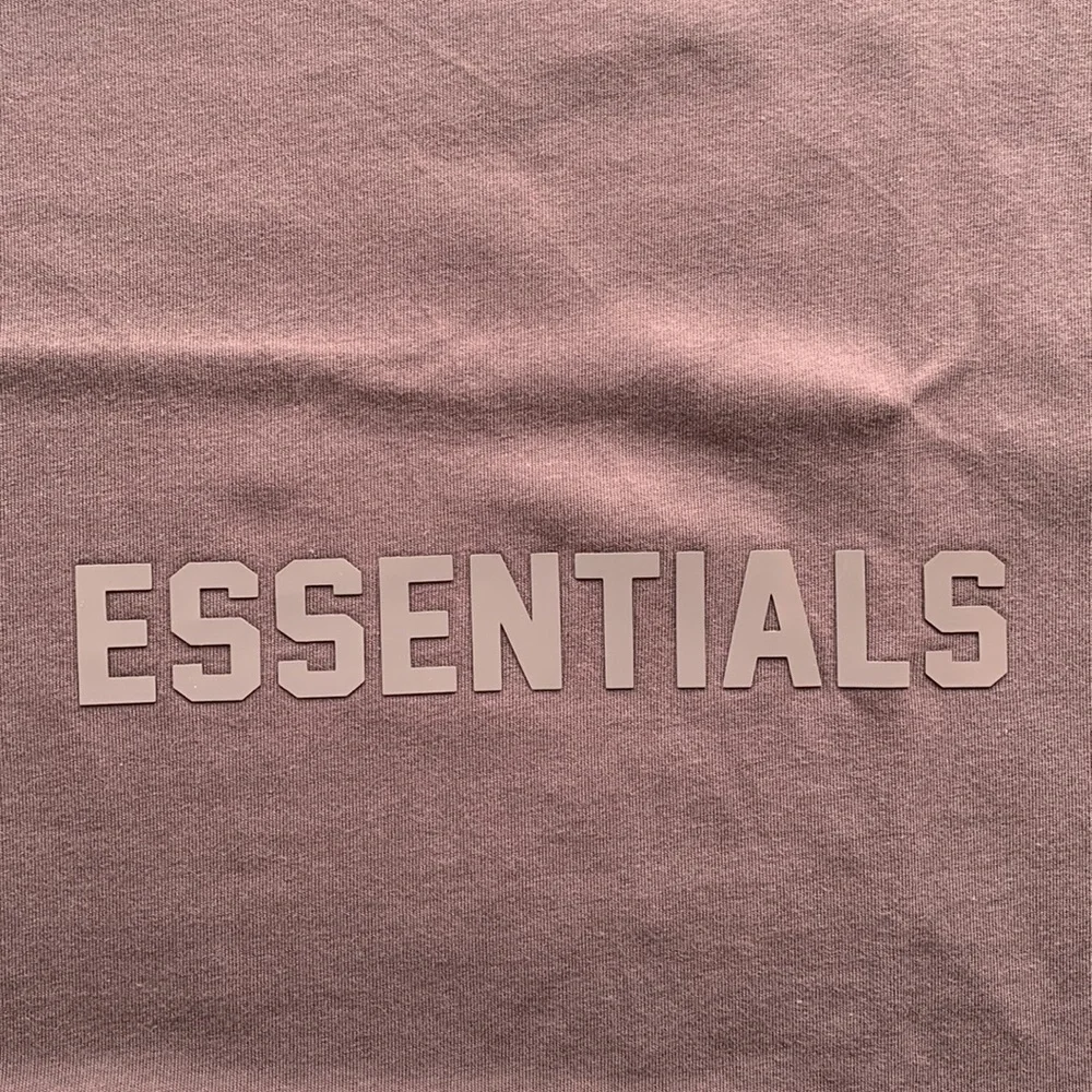 ESSENTIALS Plum Crewneck Long Sleeve Tee - Picture 4 of 12
